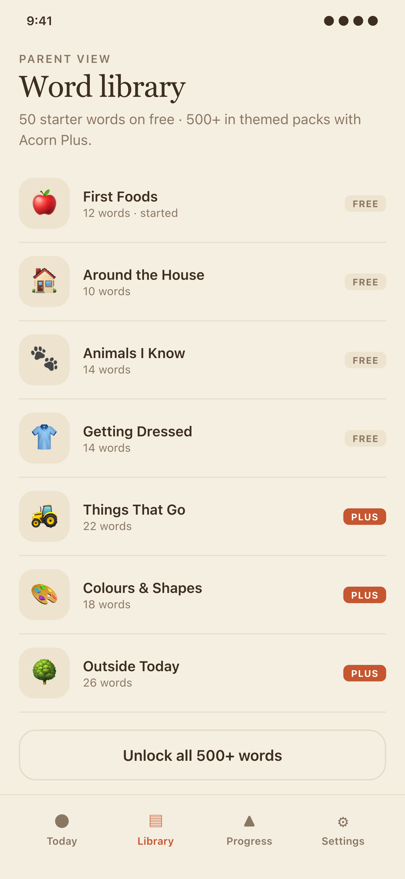 Acorn screenshot 2