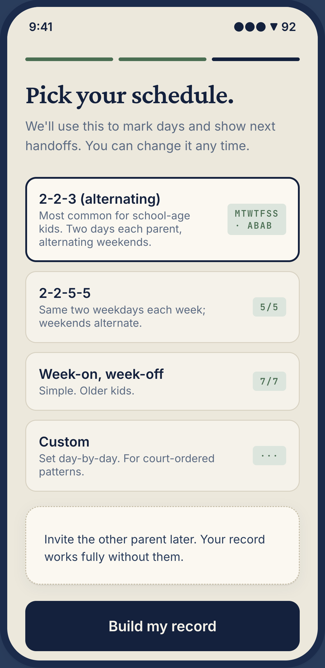 Coparent screenshot 3