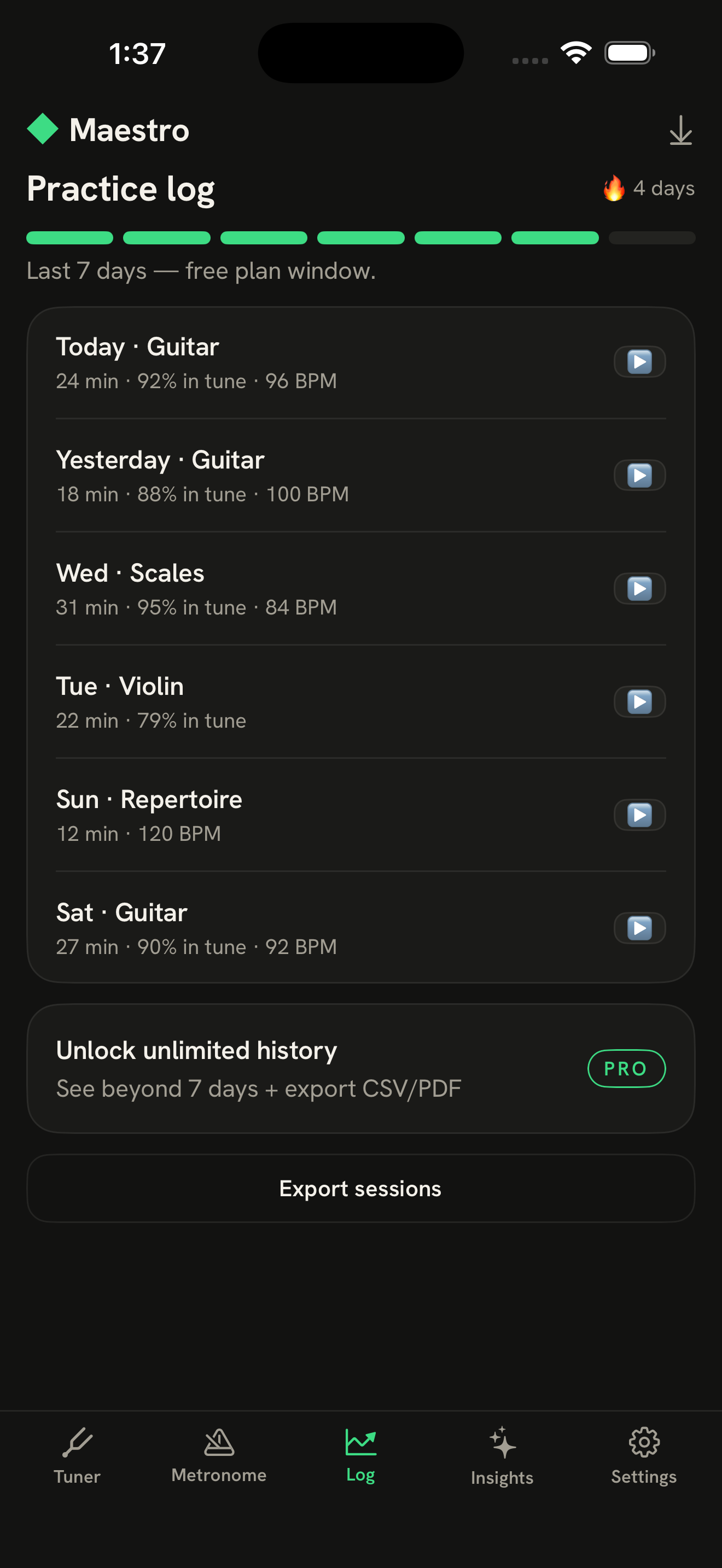 Maestro screenshot 3